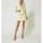 Abbigliamento Donna Jeans 3/4 & 7/8 Twin Set GIACCA IN BOUCLE CON FRANGE Lime