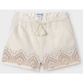 Abbigliamento Bambina Shorts / Bermuda Mayoral ATRMPN-44322 Beige