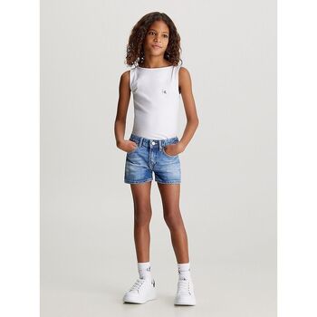 Calvin Klein Jeans IG0IG02488 TANK TOP-YAF BRIGHT WHITE Bianco