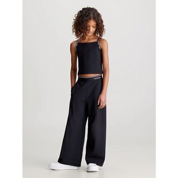 Calvin Klein Jeans IG0IG02446 TAPE WIDE LEG-BEH BLACK Nero
