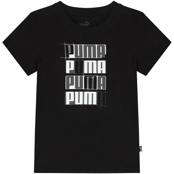 Abbigliamento Unisex bambino T-shirt & Polo Puma 679224 Nero