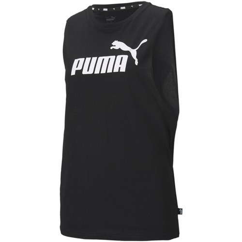 Abbigliamento Donna Top / T-shirt senza maniche Puma 586864 Nero