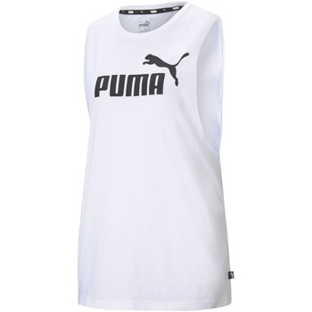 Abbigliamento Donna Top / T-shirt senza maniche Puma 586864 Bianco