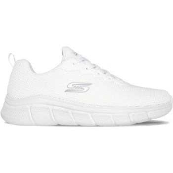 Scarpe Uomo Sneakers Skechers Bobs Sport B Flex - Chill Edge Bianco
