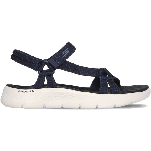 Scarpe Donna Sneakers Skechers Go Walk Flex Sandal - Sublime Blu