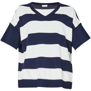 Abbigliamento Donna T-shirt & Polo Liu Jo Maglia ES24LJ24 Blu
