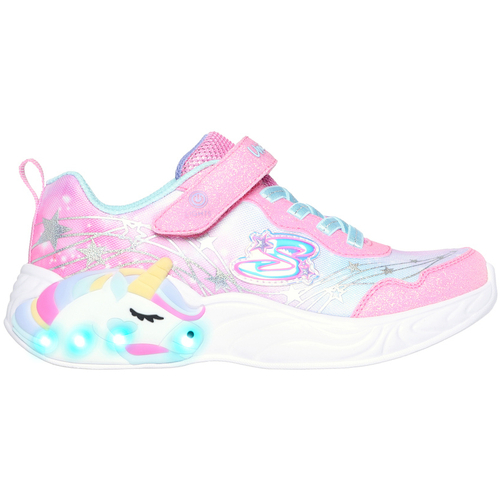 Scarpe Bambina Sneakers Skechers UNICORN DREAMS-WISHFUL MAGIC Rosa