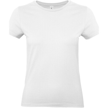 Abbigliamento Donna T-shirts a maniche lunghe B&c E190 Bianco