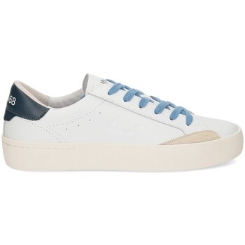 Scarpe Uomo Sneakers Sun68 Street Z34140 bianco navy blue Bianco