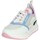 Scarpe Donna Sneakers alte Rucoline 4011 Bianco