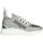 Scarpe Donna Sneakers alte Rucoline 4011 Argento