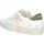 Scarpe Uomo Sneakers basse Crime London SK8 DELUXE GREEN TWIST Bianco