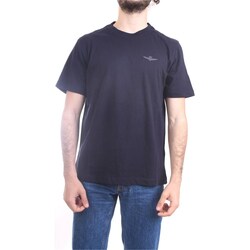 Abbigliamento Uomo T-shirt maniche corte Aeronautica Militare 241TS2065J592 T-Shirt Uomo Blu navy Blu