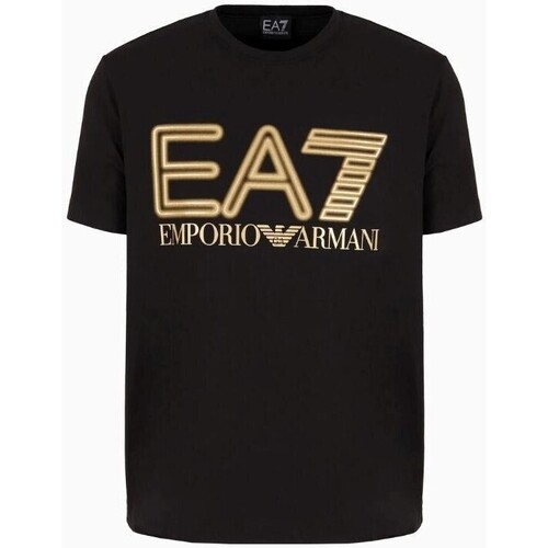 Abbigliamento Uomo T-shirt maniche corte Emporio Armani EA7 3DPT37 PJMUZ Nero