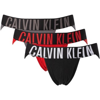 Biancheria Intima Uomo Slip Calvin Klein Jeans Confezione da 3 sospensori per potenza intensa Multicolore