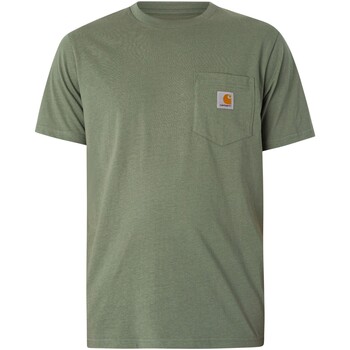 Abbigliamento Uomo T-shirt maniche corte Carhartt T-shirt tasca Verde