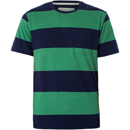 Abbigliamento Uomo T-shirt maniche corte Farfield T-shirt tasca Multicolore