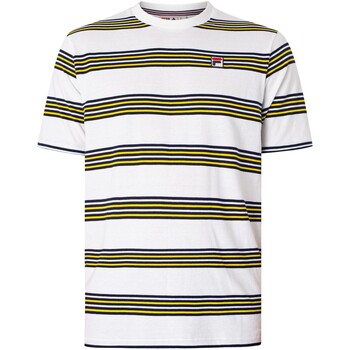 Image of T-shirt Fila T-shirt a righe colorate di Ben Varn