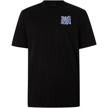 Abbigliamento Uomo T-shirt maniche corte Hikerdelic Maglietta cromata Nero