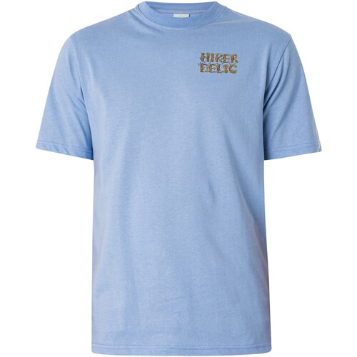 Abbigliamento Uomo T-shirt maniche corte Hikerdelic Maglietta del baule Blu