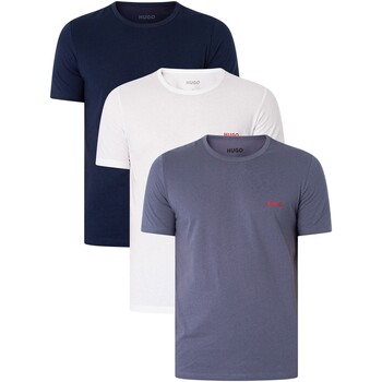 Abbigliamento Uomo Pigiami / camicie da notte BOSS T-Shirt a 3 pezzi per equipaggio Multicolore