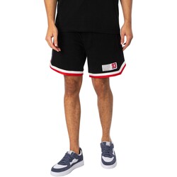 Abbigliamento Uomo Shorts / Bermuda BOSS Pantaloncini in felpa Danopy Nero