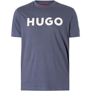 Abbigliamento Uomo T-shirt maniche corte BOSS Maglietta Dulivio Blu