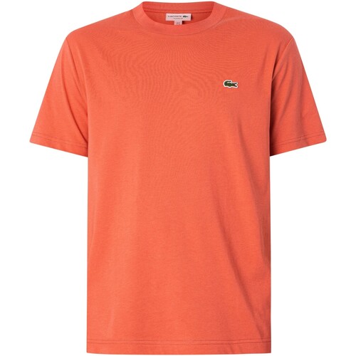 Abbigliamento Uomo T-shirt maniche corte Lacoste T-shirt con logo Rosso