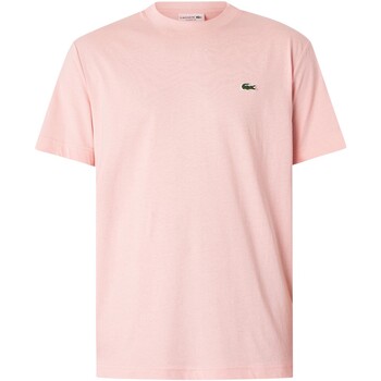 Abbigliamento Uomo T-shirt maniche corte Lacoste T-shirt con logo Rosa