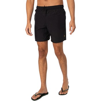 Abbigliamento Uomo Costume / Bermuda da spiaggia Lyle & Scott Pantaloncini da bagno semplici Nero