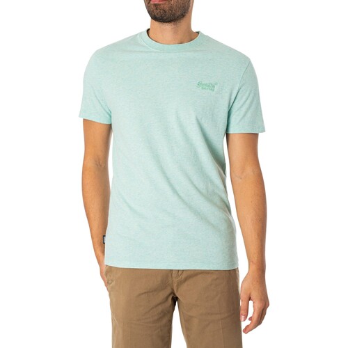 Abbigliamento Uomo T-shirt maniche corte Superdry T-shirt con logo vintage EMB Verde