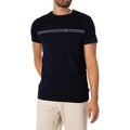 Image of T-shirt Tommy Hilfiger T-shirt a righe sul petto