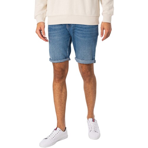 Abbigliamento Uomo Shorts / Bermuda Tommy Jeans Pantaloncini di jeans Scanton Blu