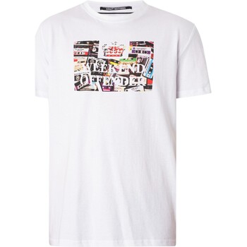 Abbigliamento Uomo T-shirt maniche corte Weekend Offender T-shirt grafica Keyte Bianco