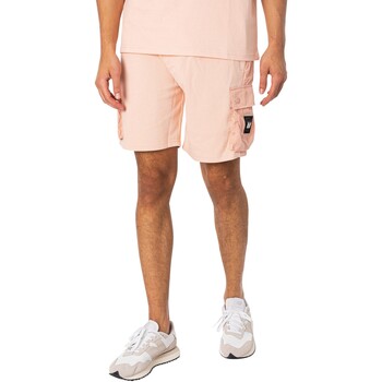 Abbigliamento Uomo Shorts / Bermuda Weekend Offender Pantaloncini cargo rosa sabbia Rosa