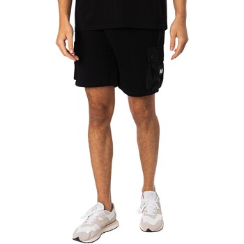 Abbigliamento Uomo Shorts / Bermuda Weekend Offender Pantaloncini cargo rosa sabbia Nero