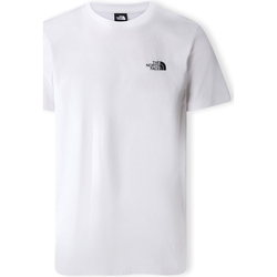 Abbigliamento Uomo T-shirt & Polo The North Face Simple Dome T-Shirt - White Bianco