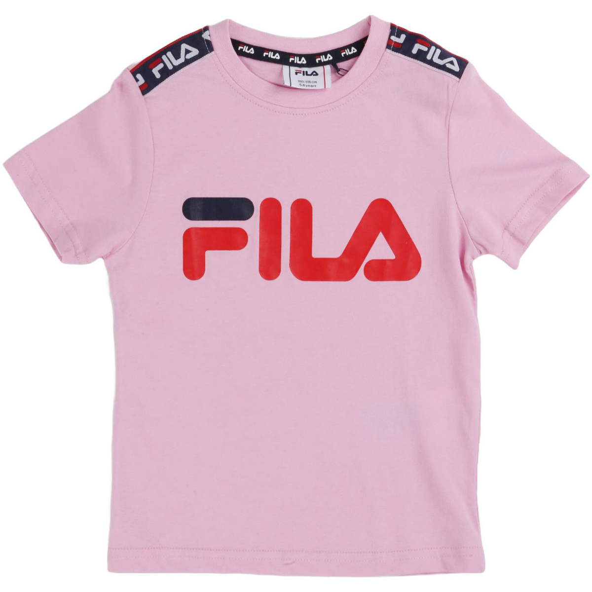 Abbigliamento Unisex bambino T-shirt & Polo Fila 688033 Rosa