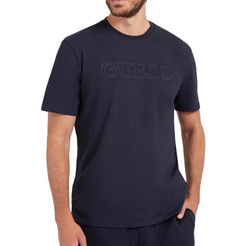 Abbigliamento Uomo T-shirt & Polo Guess G-Z2YI11J1314 Blu