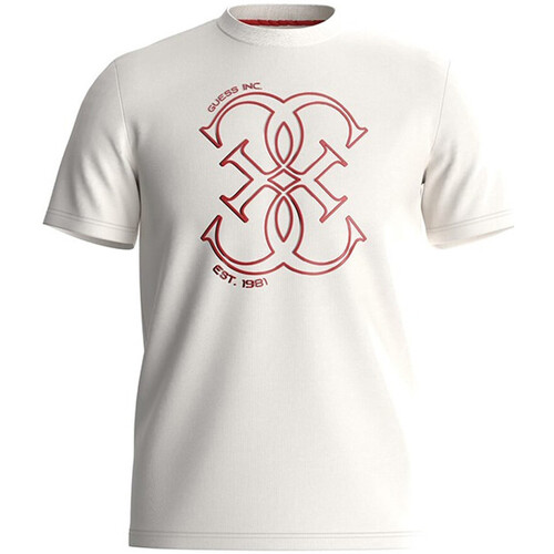 Abbigliamento Uomo T-shirt & Polo Guess G-Z4RI01I3Z14 Bianco