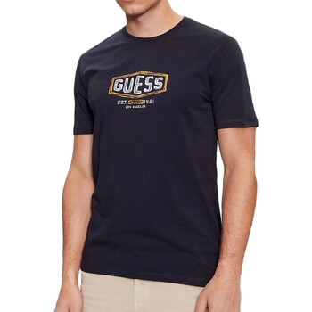 Abbigliamento Uomo T-shirt & Polo Guess G-M4RI33J1314 Blu