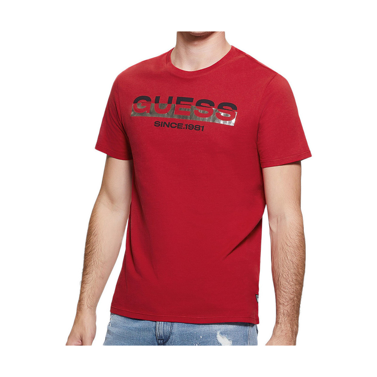 Abbigliamento Uomo T-shirt & Polo Guess G-M4RI60K9RM1 Rosso
