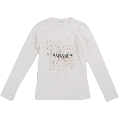 Abbigliamento Unisex bambino T-shirt & Polo Melby 63C2155 Bianco