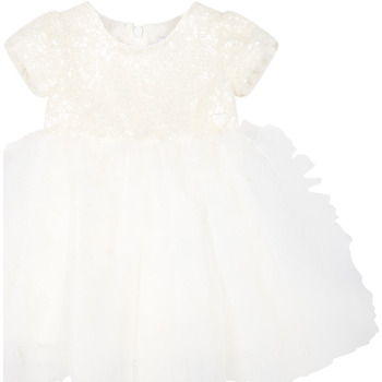 Abbigliamento Bambina Vestiti Monnalisa 73C900 T9945 001A Bianco