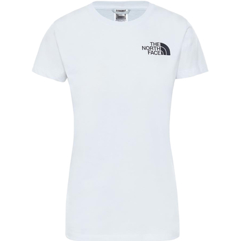 Abbigliamento Donna T-shirt maniche corte The North Face W Half Dome Tee Bianco