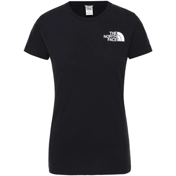 Abbigliamento Donna T-shirt maniche corte The North Face W Half Dome Tee Nero