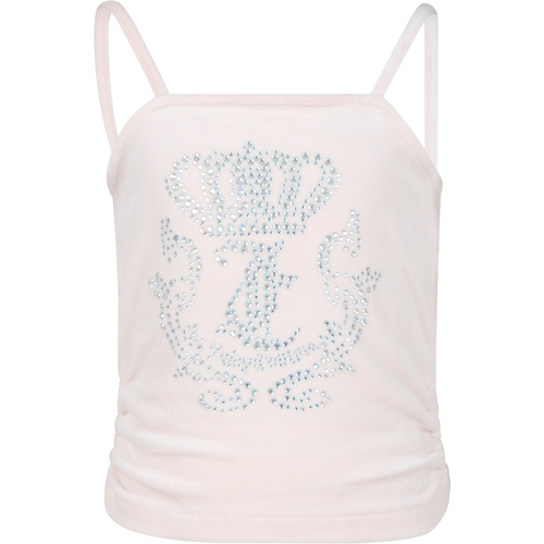 Abbigliamento Bambina Top / T-shirt senza maniche Juicy Couture 24SMJCJBX6369 L27 Rosa