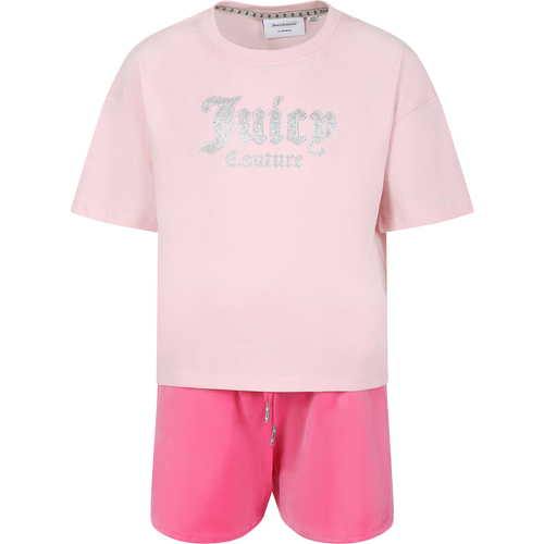 Abbigliamento Bambina Completi Juicy Couture 24SMJCJBX6363 562 Multicolore