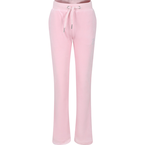 Abbigliamento Bambina Pantaloni Juicy Couture 24SMJCJBX6359 562 Rosa