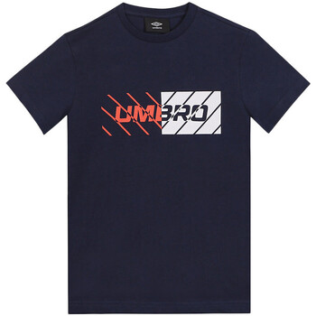 Abbigliamento Bambino T-shirt maniche corte Umbro 944400-40 Blu
